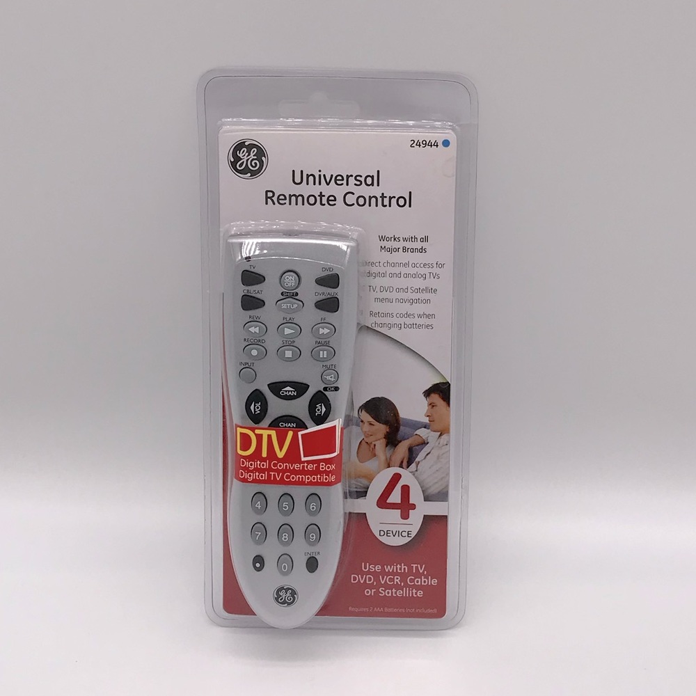 GENERAL ELECTRIC UNIVERSAL REMOTE CONTROL